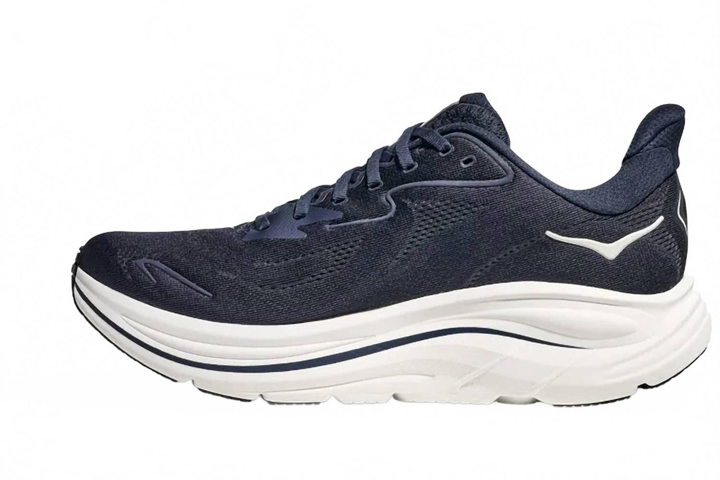 Zapatos de hombre color azul marino y blanco