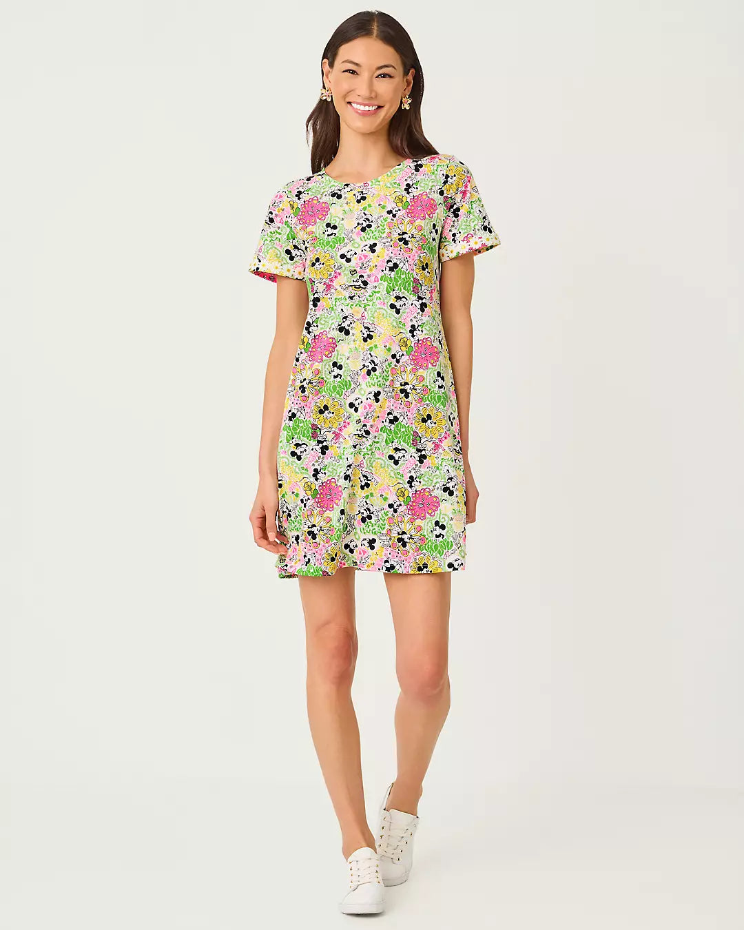 Vestido de manga corta