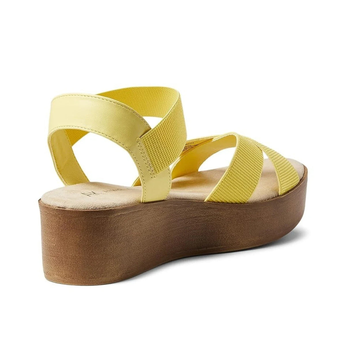 Calzado de mujer color amarillo
