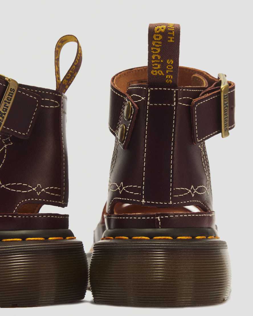 Sandalias de cuero