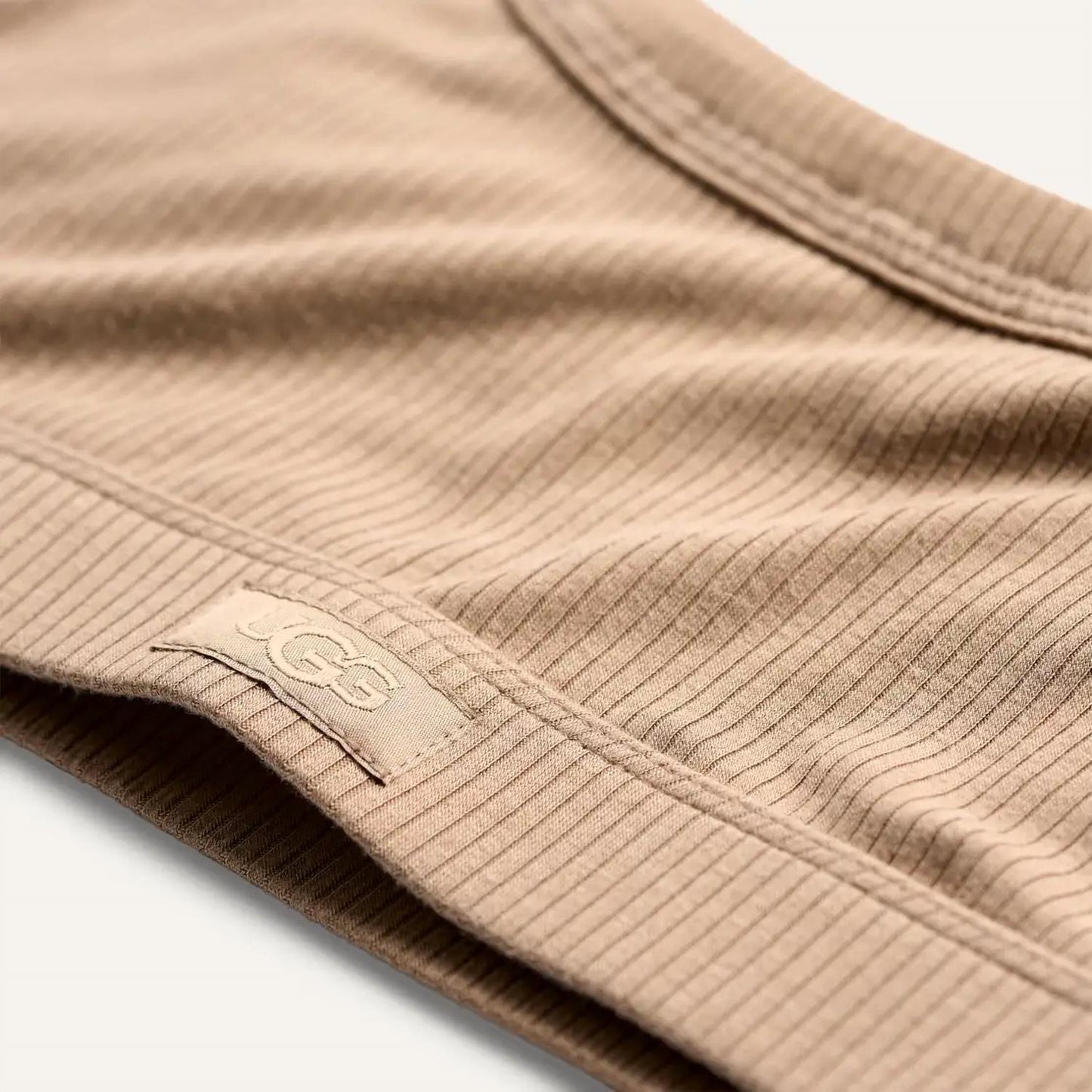 Bralette color plateado y taupe