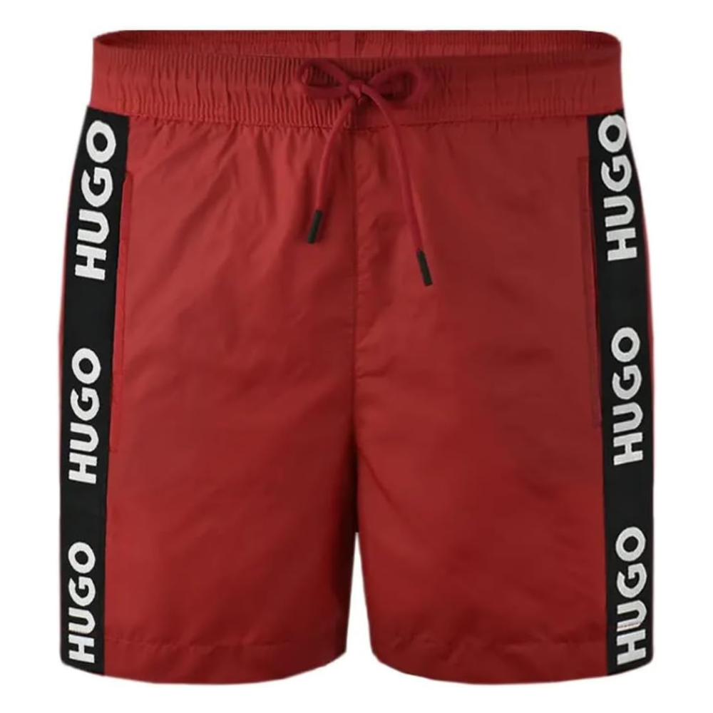 Pantaloneta de baño de hombre color rosado
