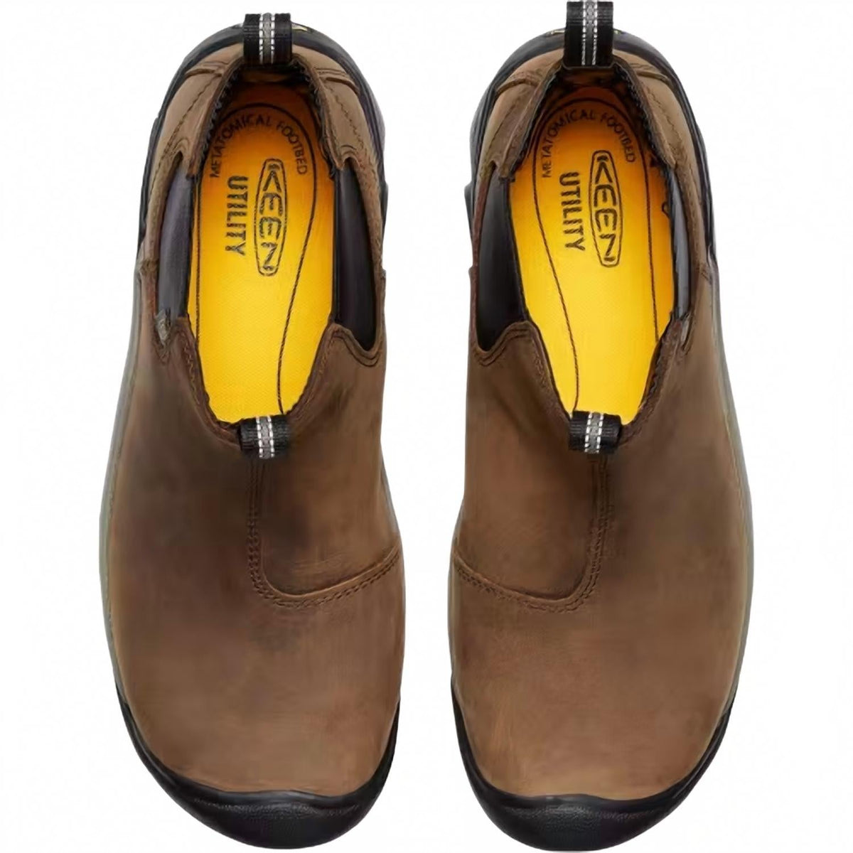 Botas de hombre color café