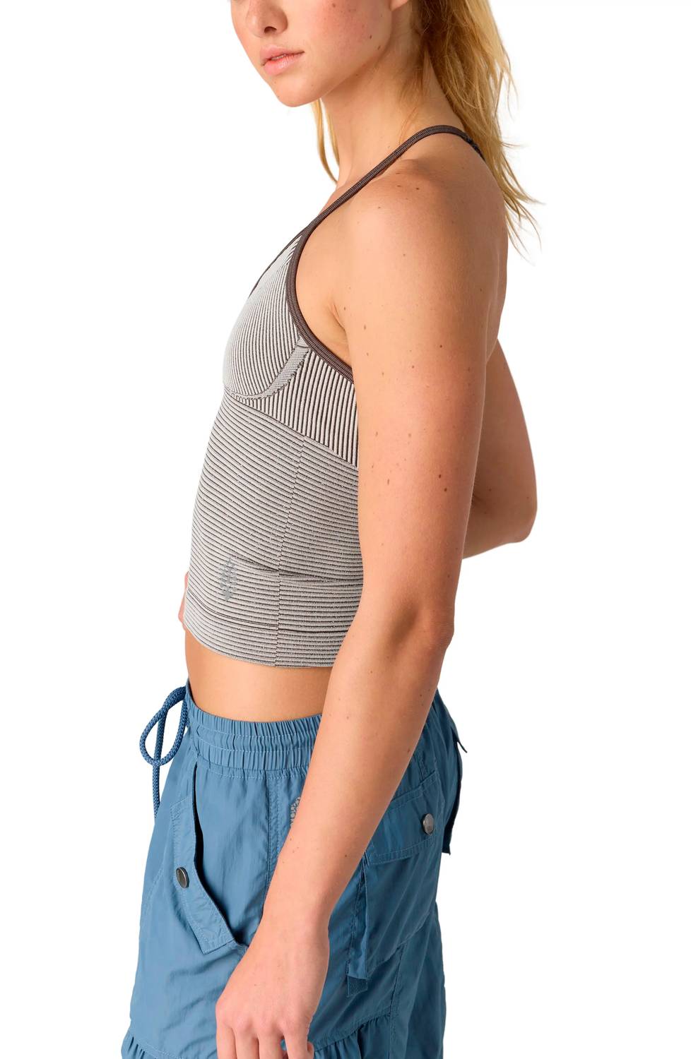 Top con pliegues