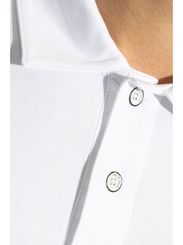Polo de hombre color blanco