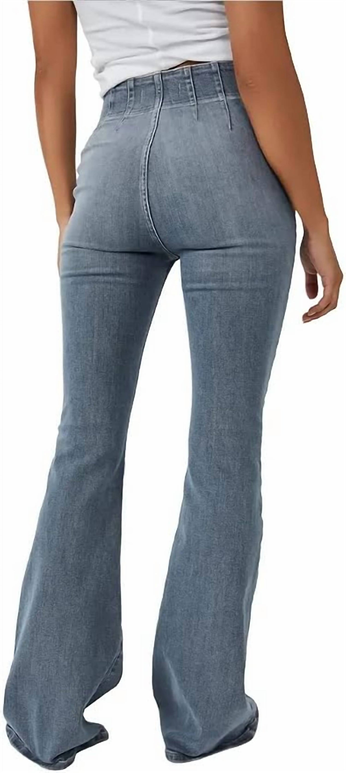Jean color azul
