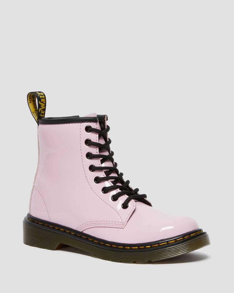 Botas de cuero con cordones