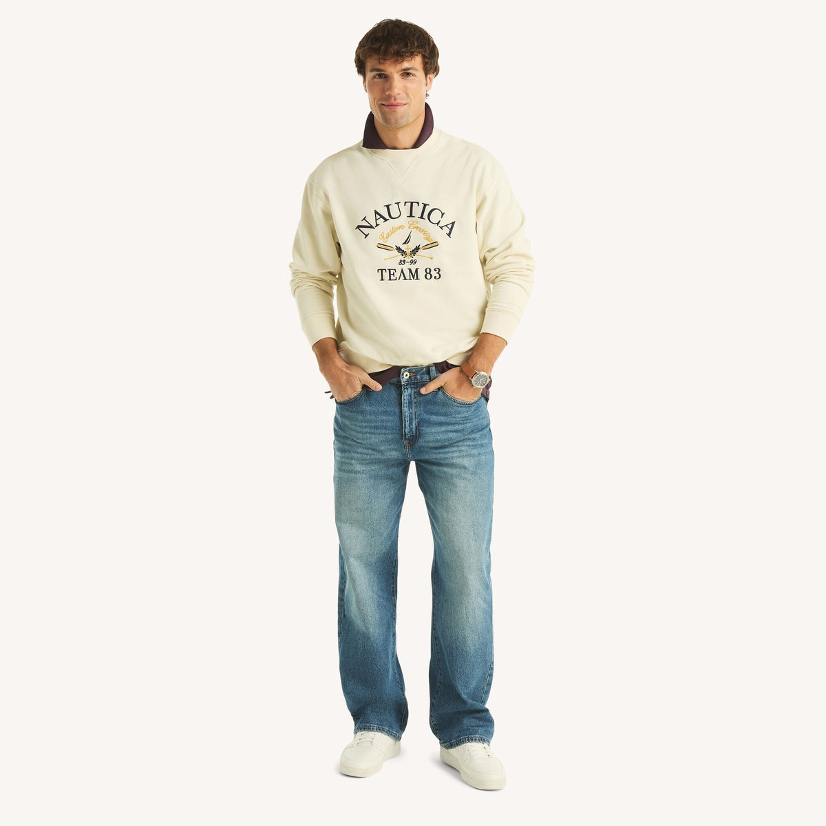 Pantalón de hombre de mezclilla