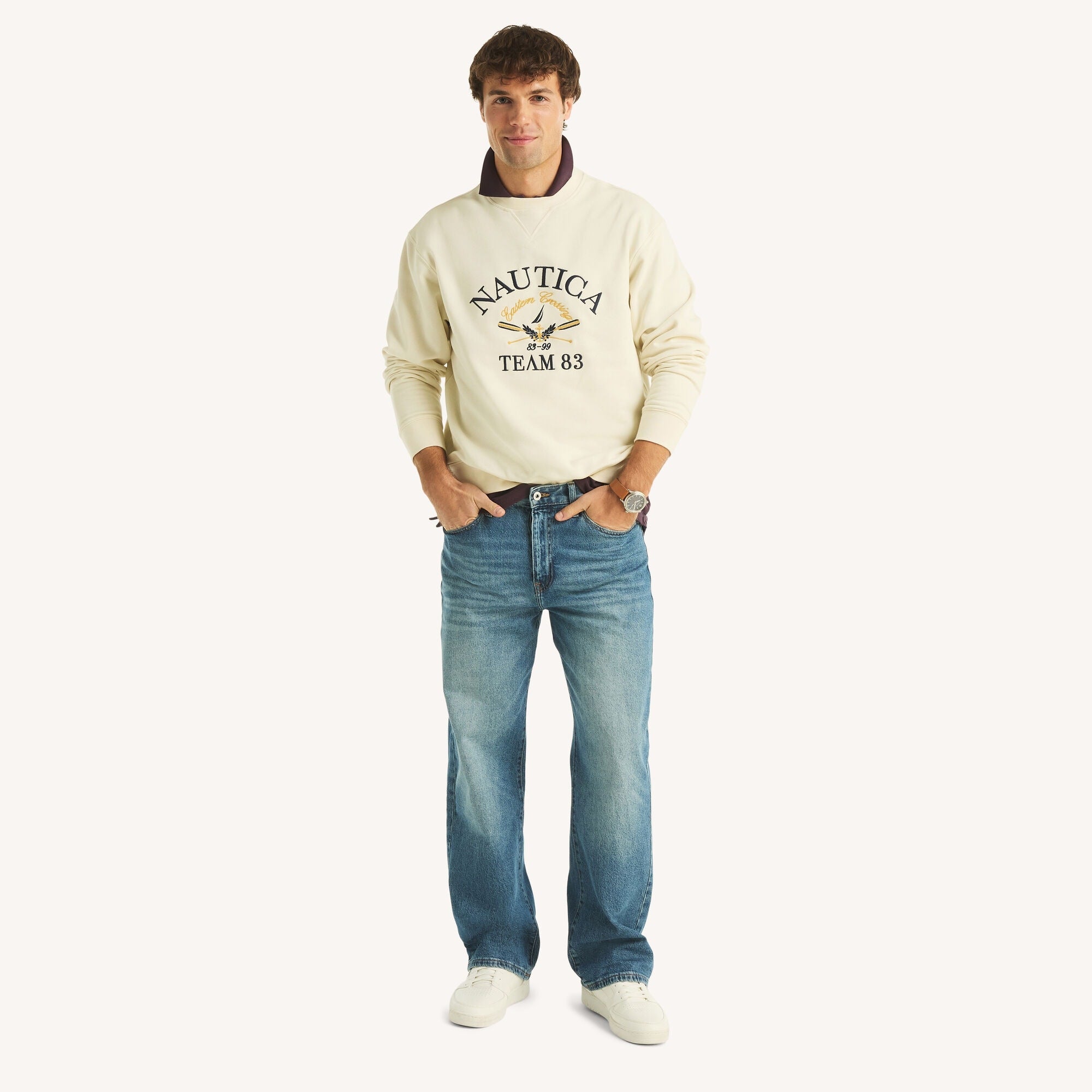 Pantalón de hombre de mezclilla
