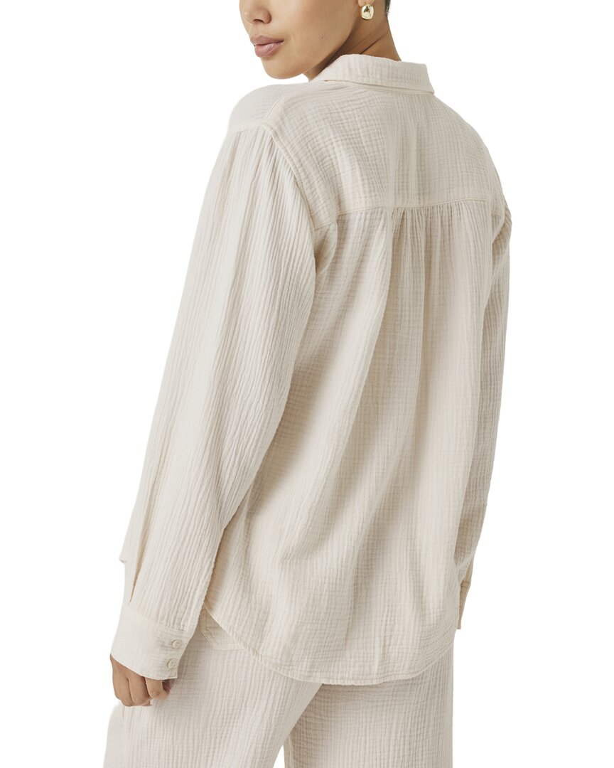 Splendid Camisa con Botones de Gasa