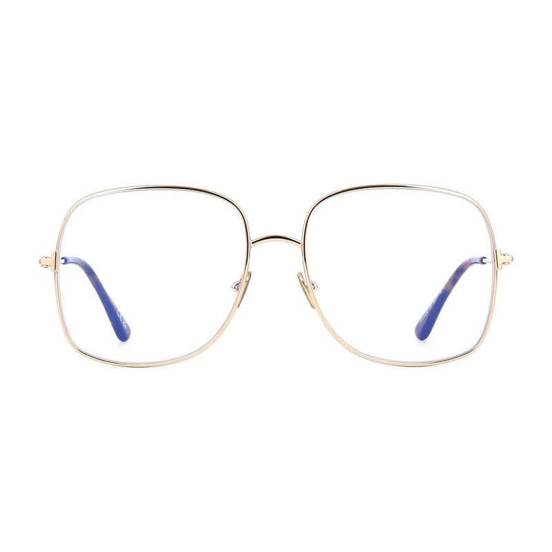 Gafas 59 mm color oro rosa y azul