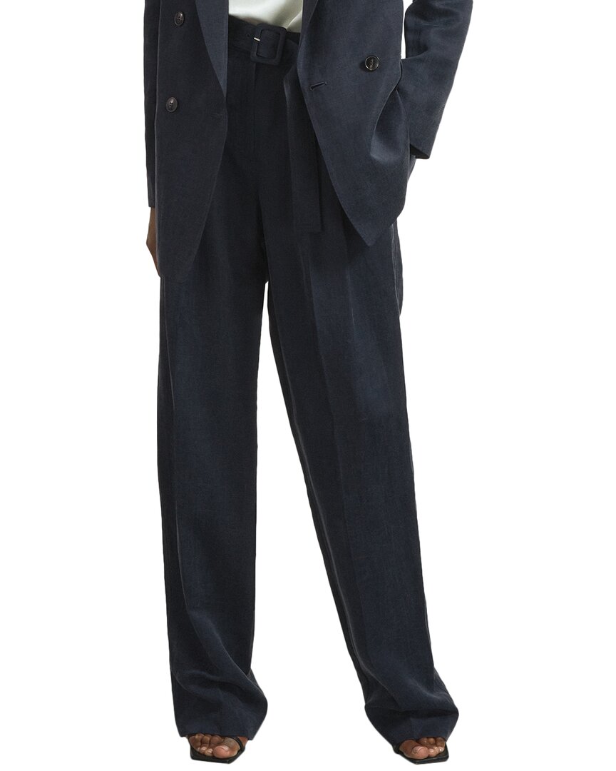 Pantalón de mezcla de lino