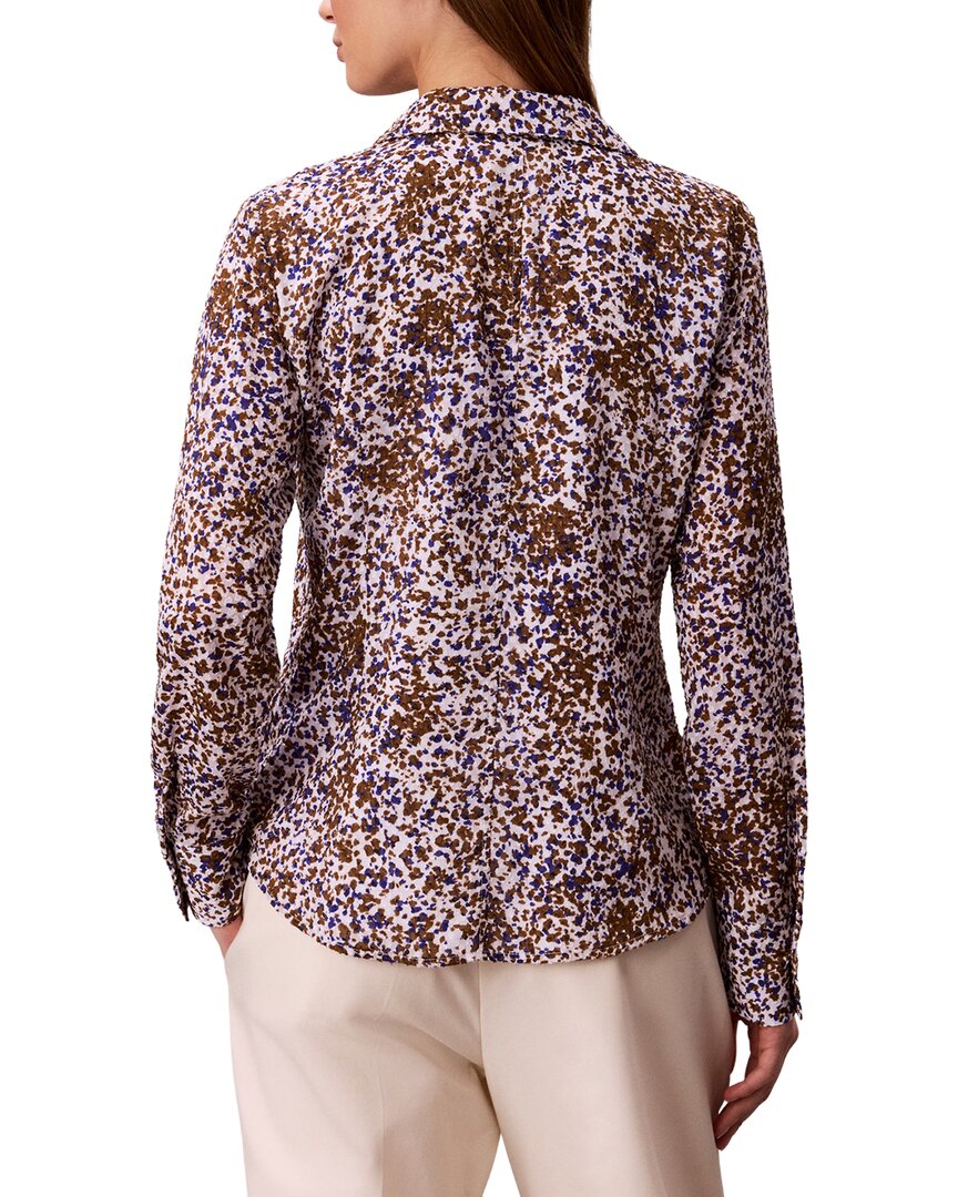 Calvin Klein Camisa Slim con Botones Estampado Texturizado