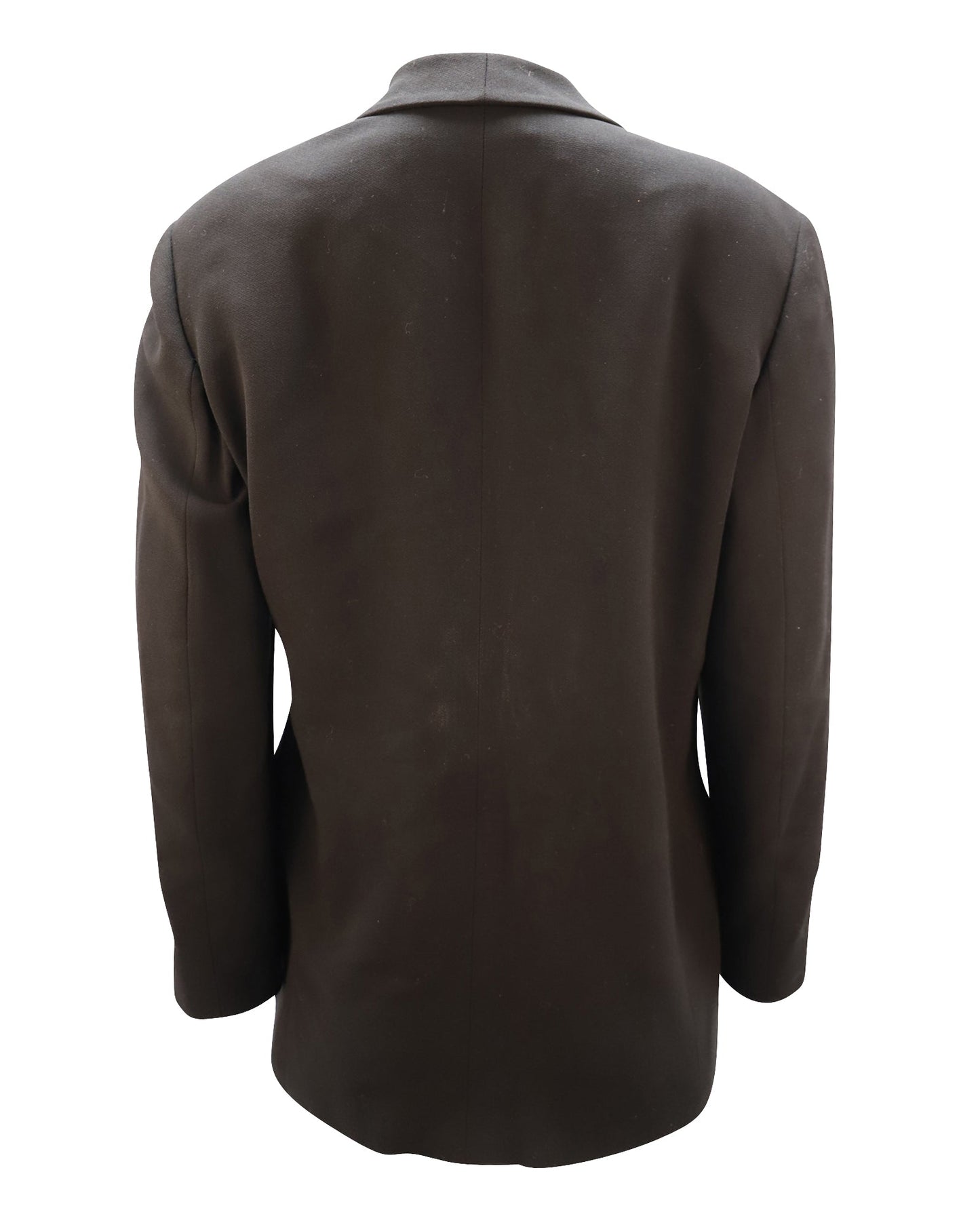 Chaqueta de lana color negro