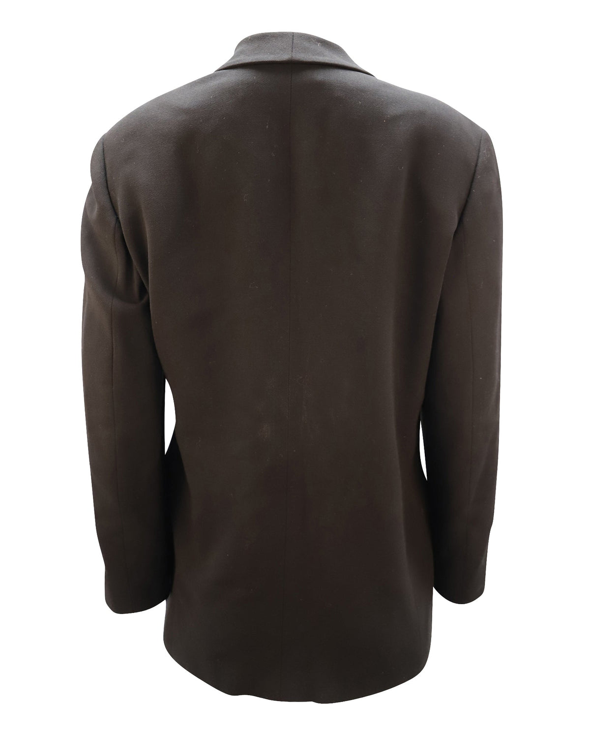 Chaqueta de lana color negro