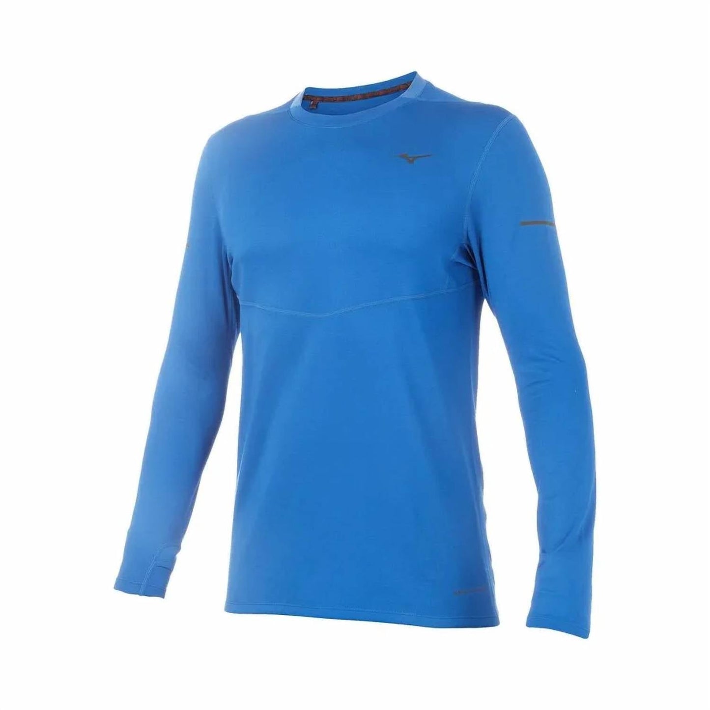 Top de hombre de manga larga color azul