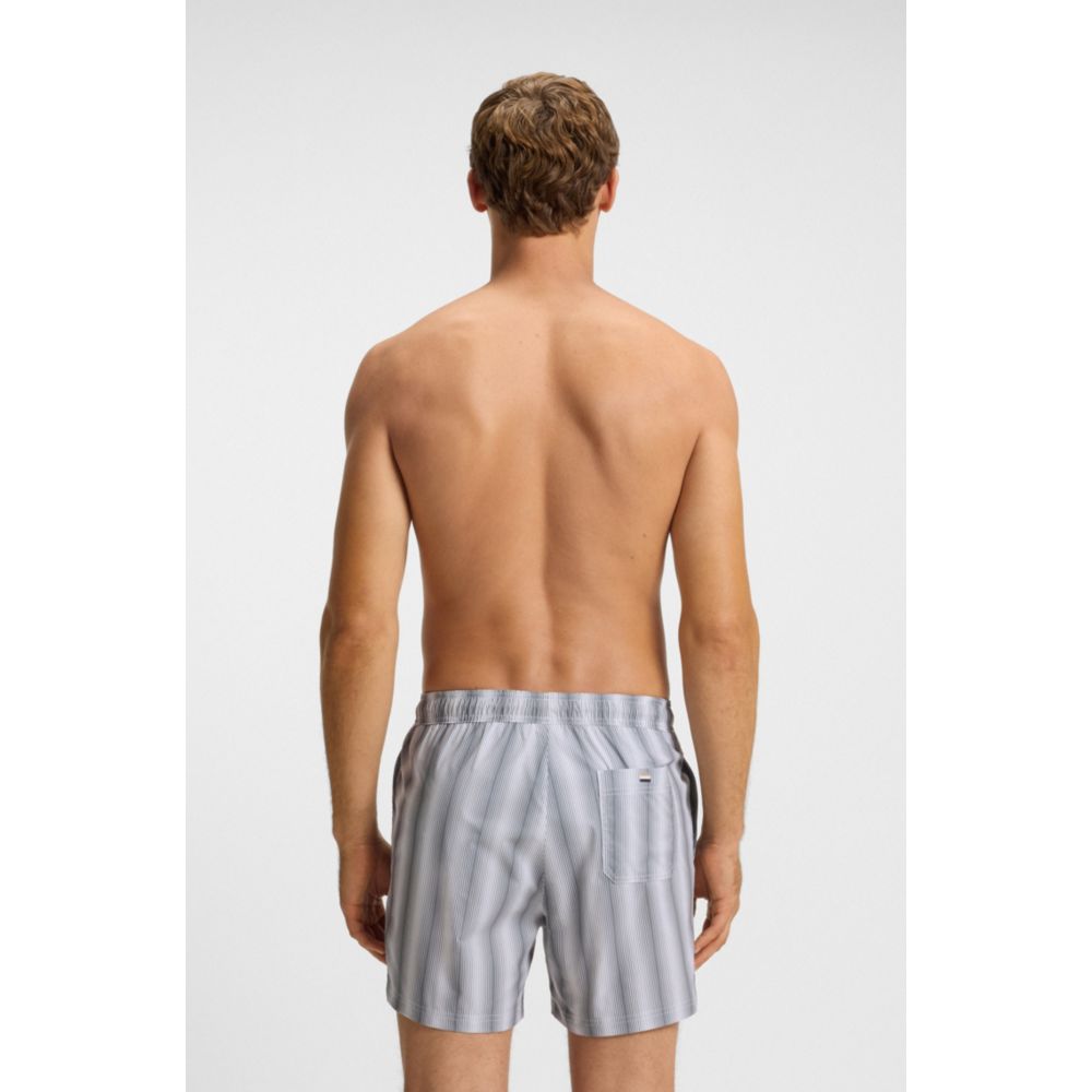 Pantaloneta de baño a rayas