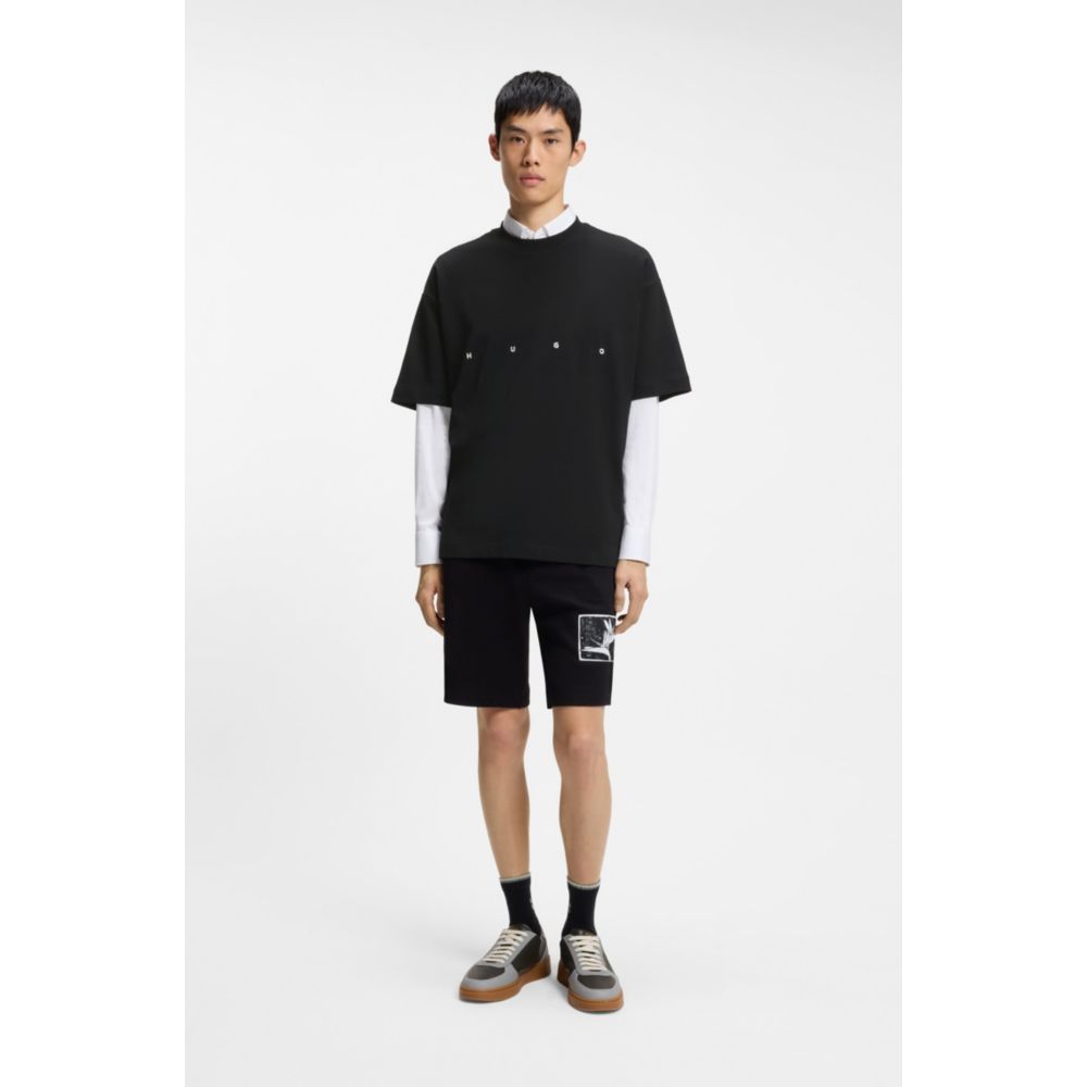 Camiseta de algodón con estampado