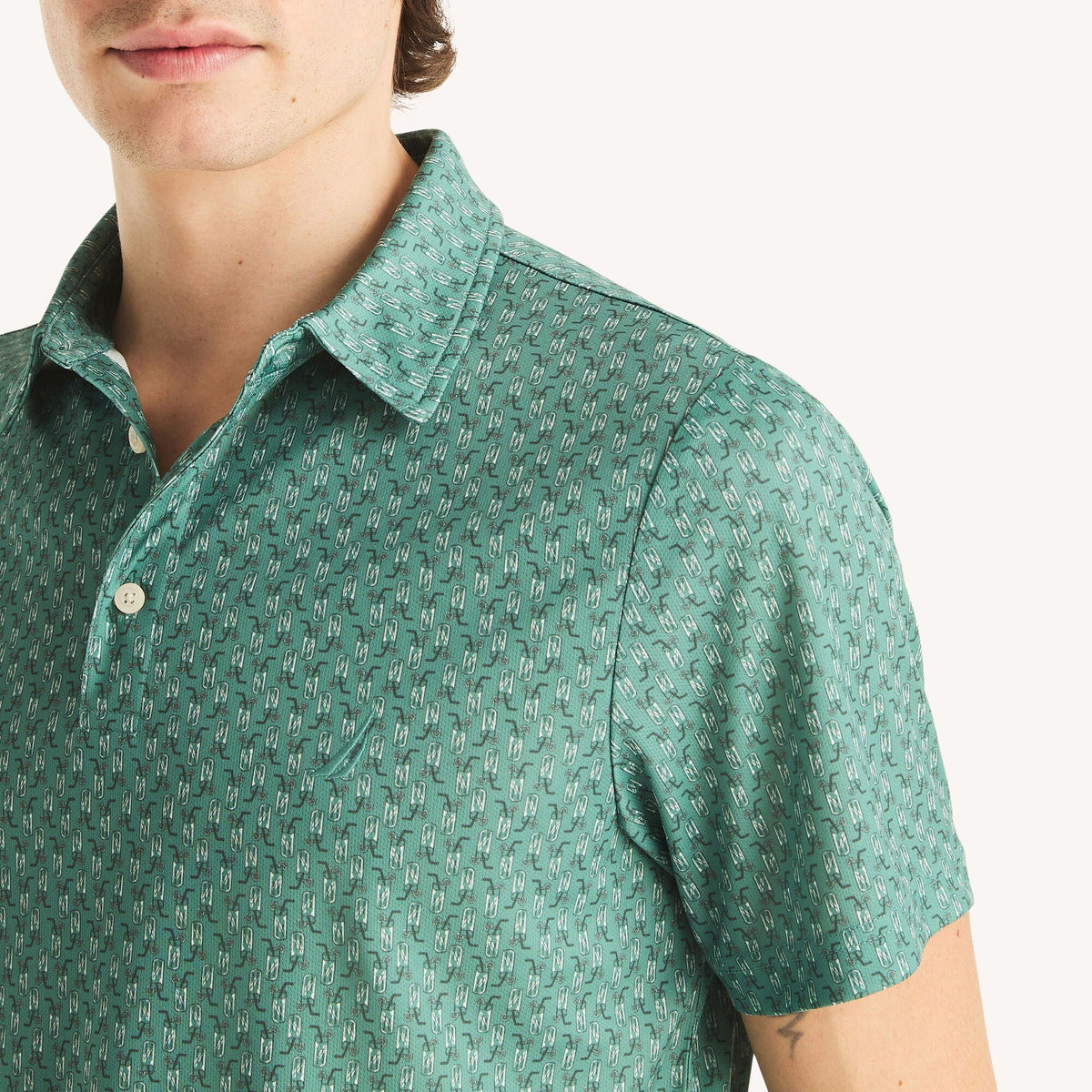 Polo de hombre con estampado