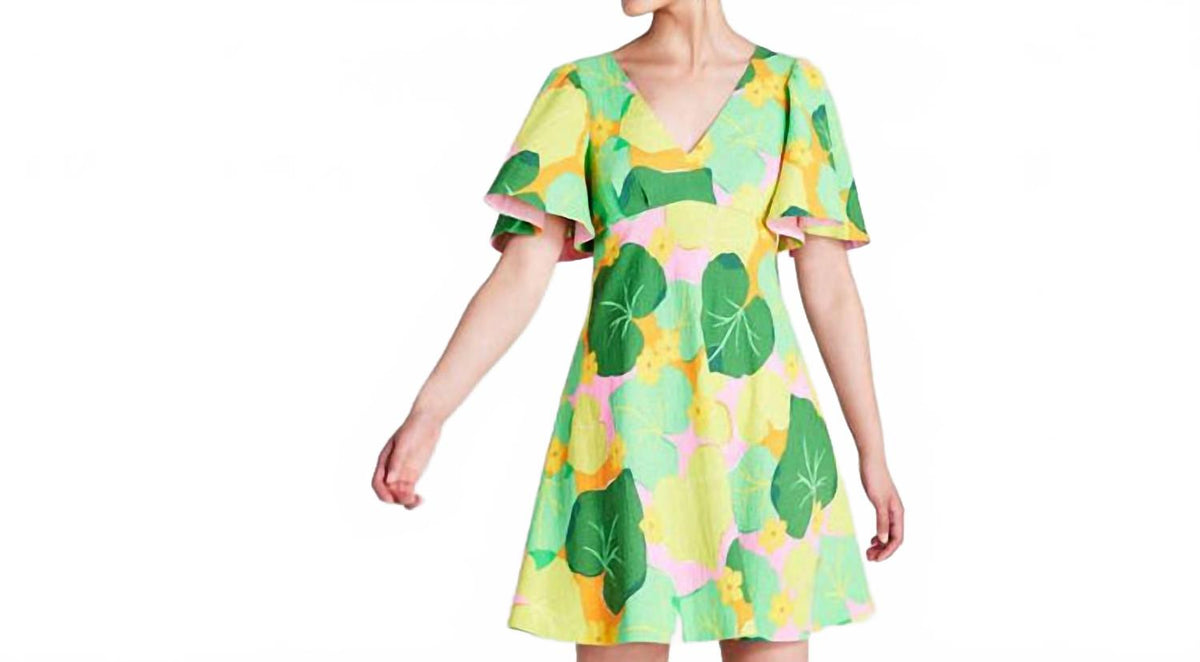 Vestido con estampado floral