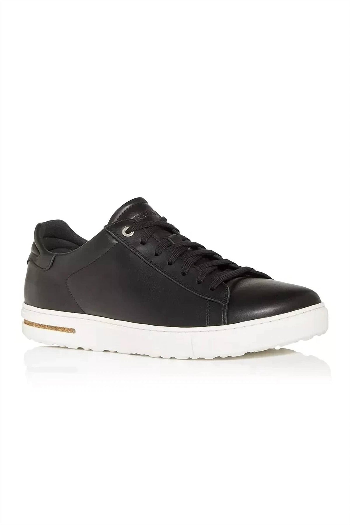 Tenis de mujer de cuero color negro