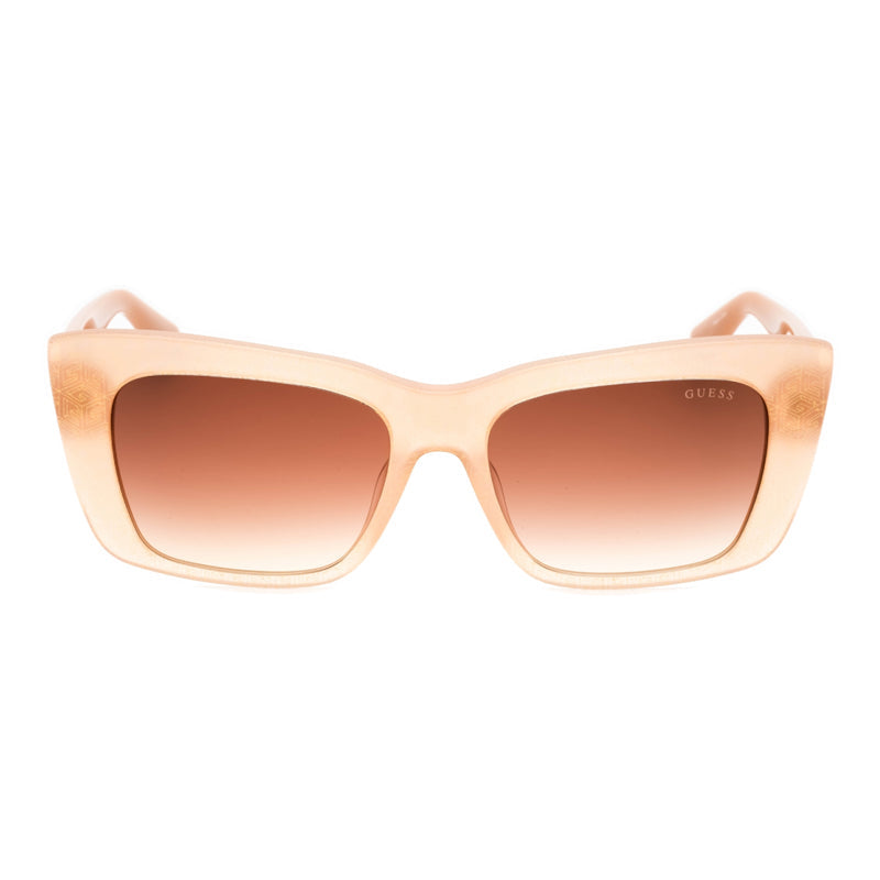 Gafas color café y beige