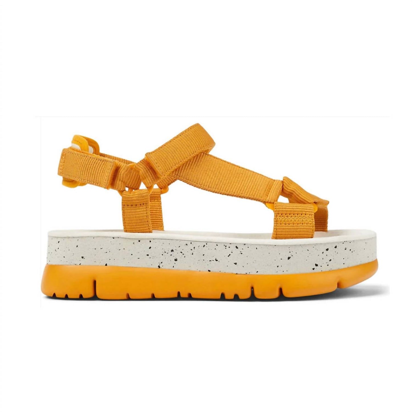 Sandalias de mujer color naranja