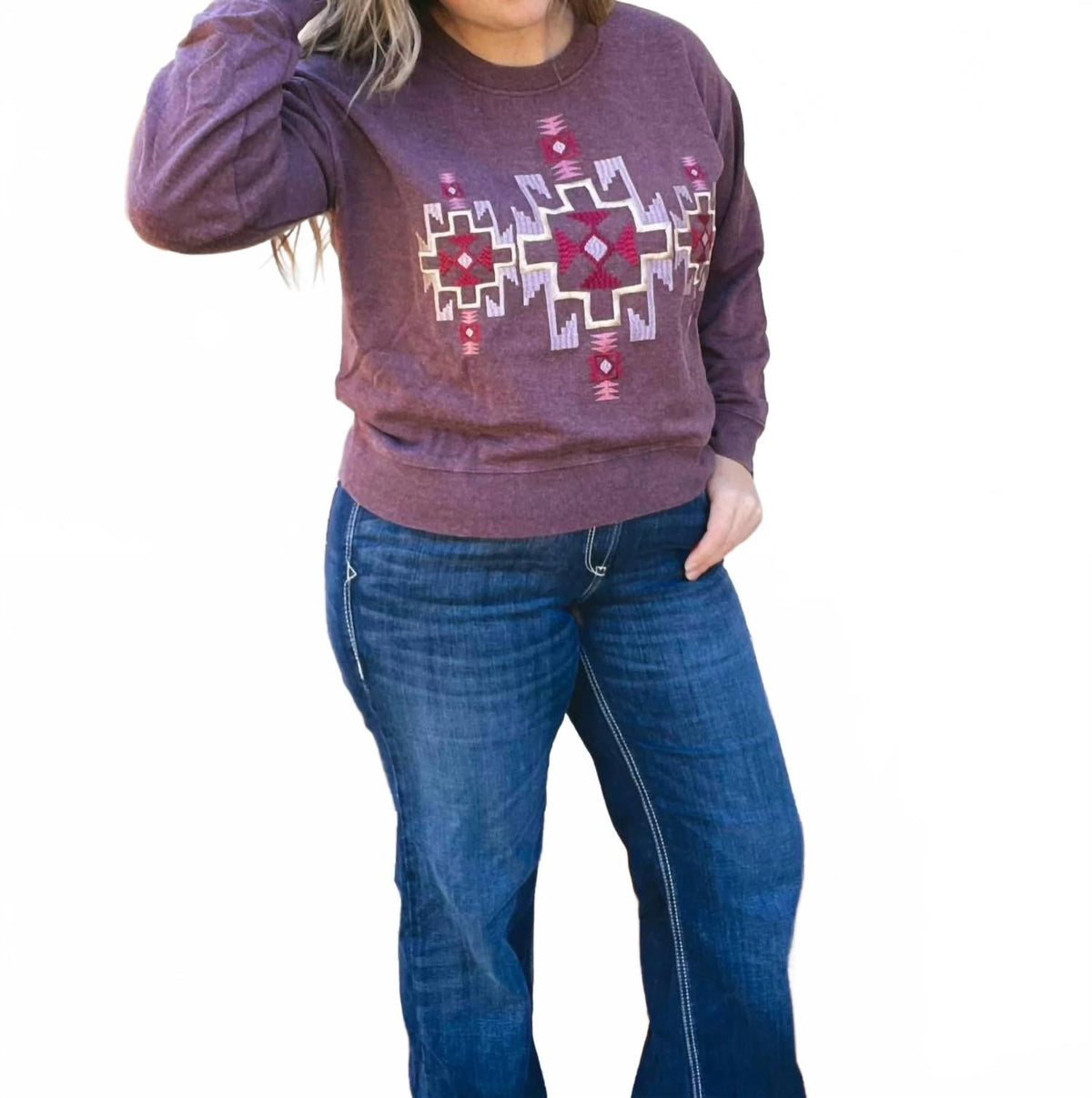 Buzo de mujer color violeta