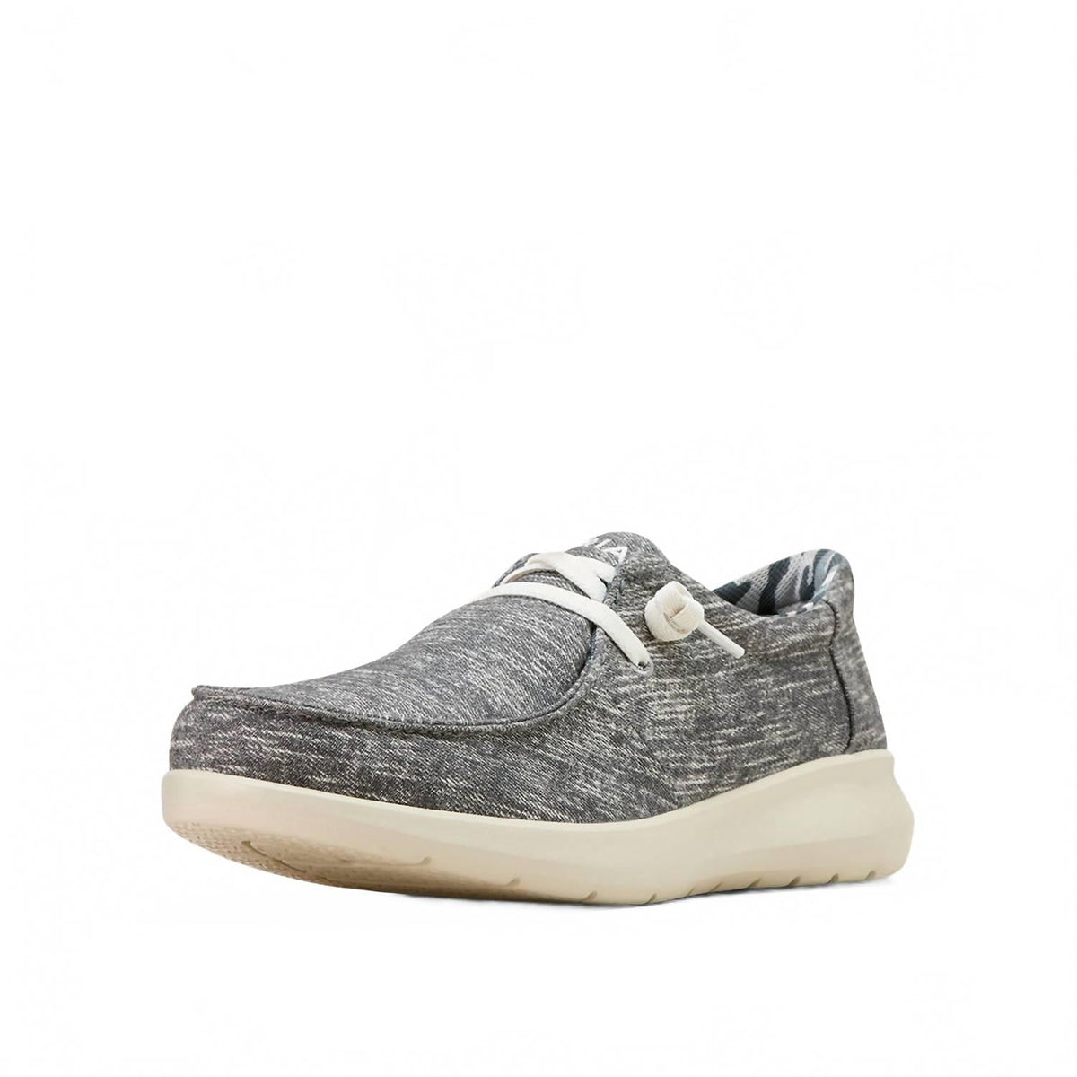 Zapatos de hombre de mezclilla color gris