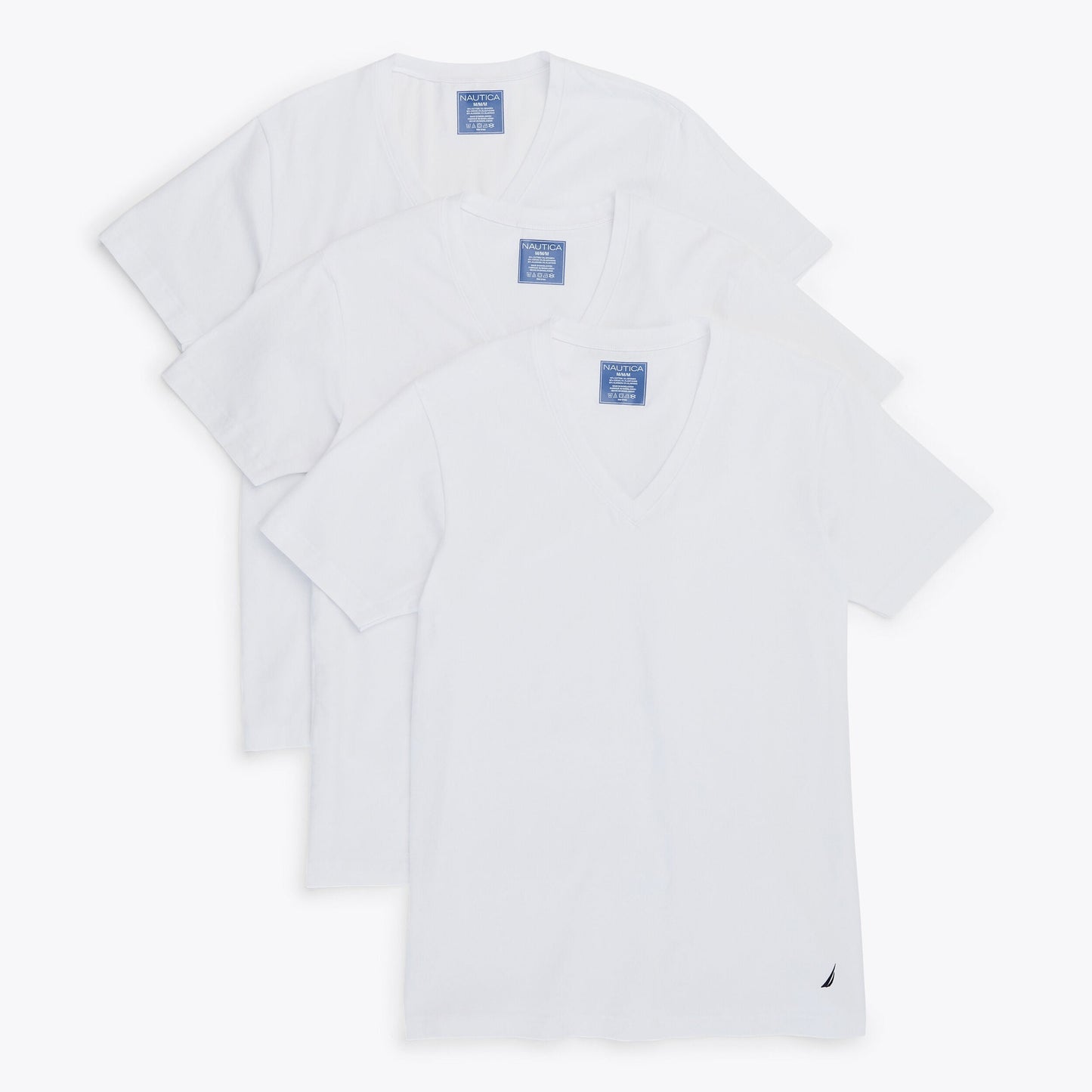 Camiseta de hombre (3 unidades) con cuello en V