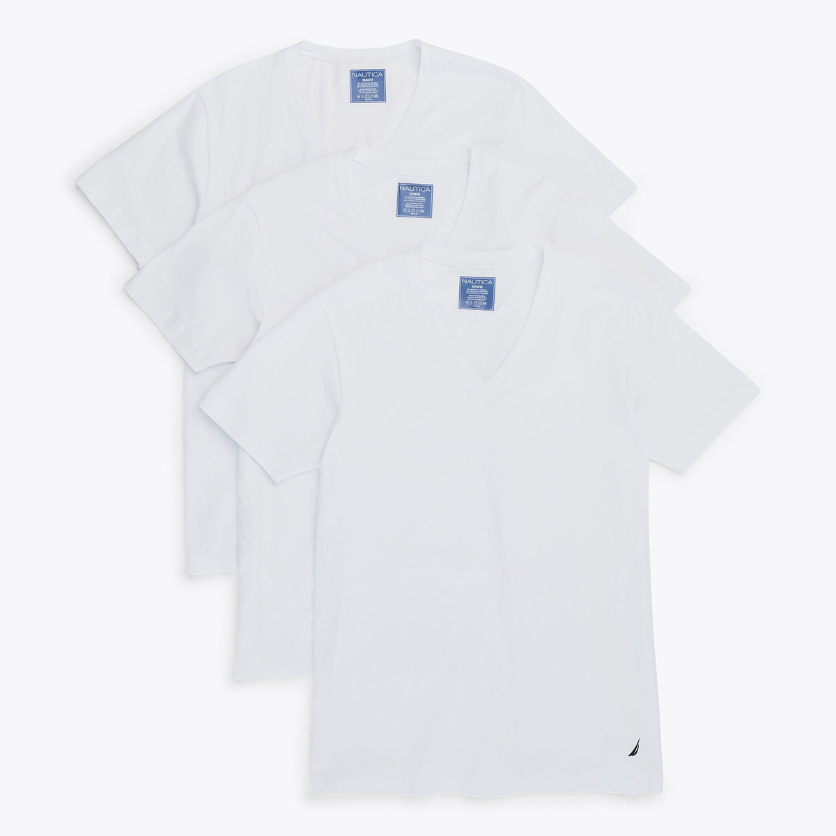 Camiseta de hombre (3 unidades) con cuello en V