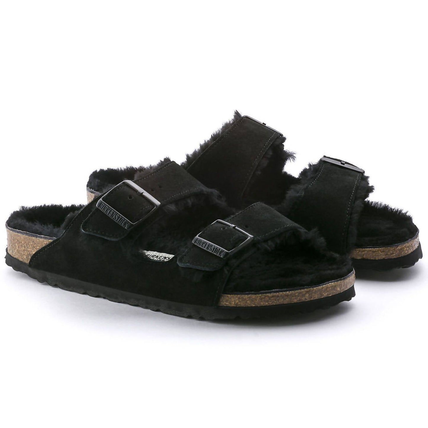 Sandalias unisex color negro