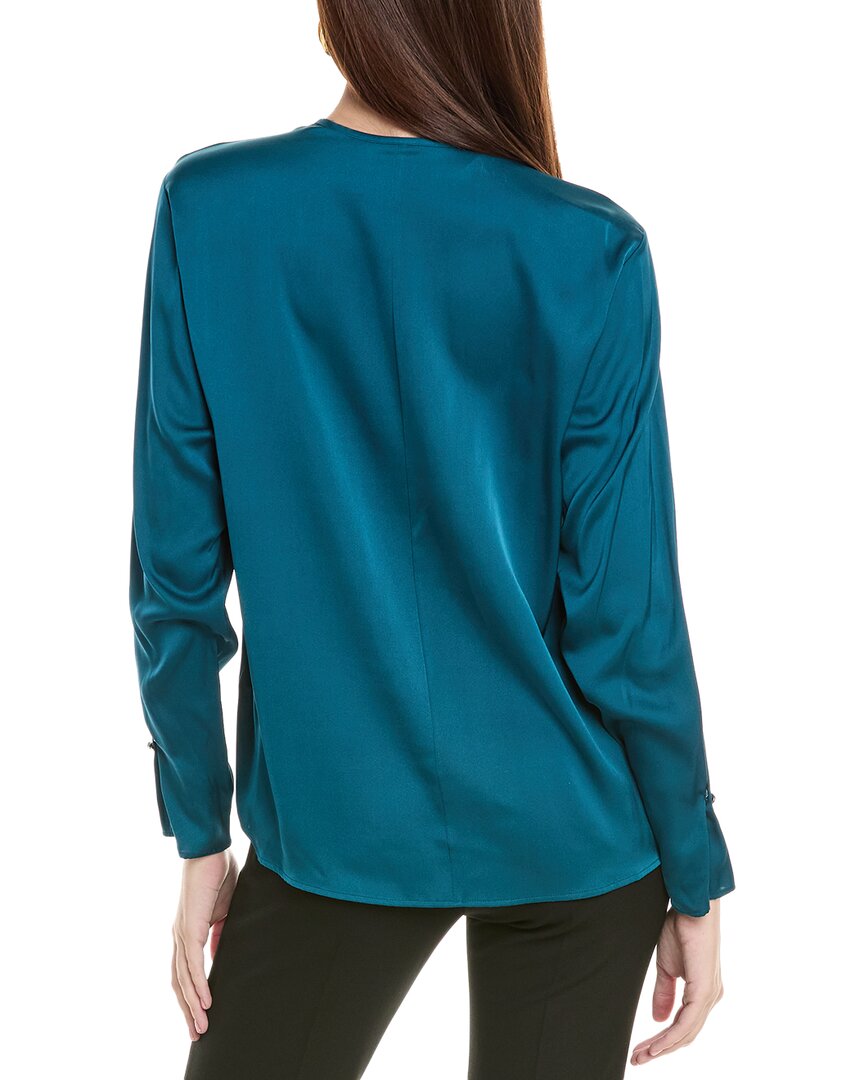 Blusa de mezcla de seda