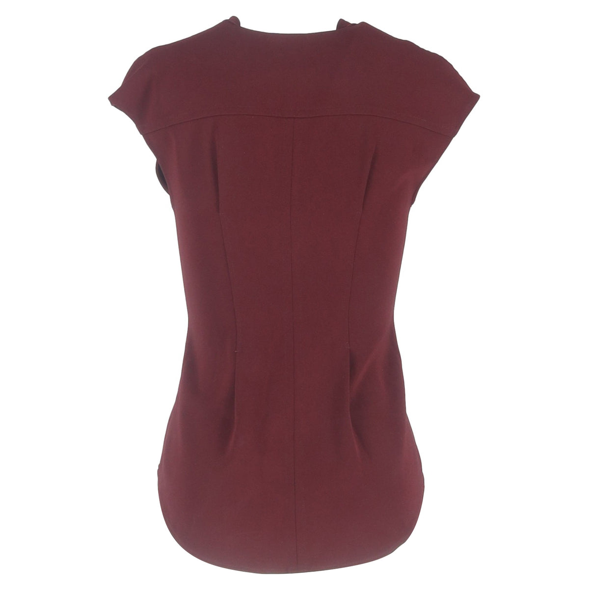 Blusa color vinotinto