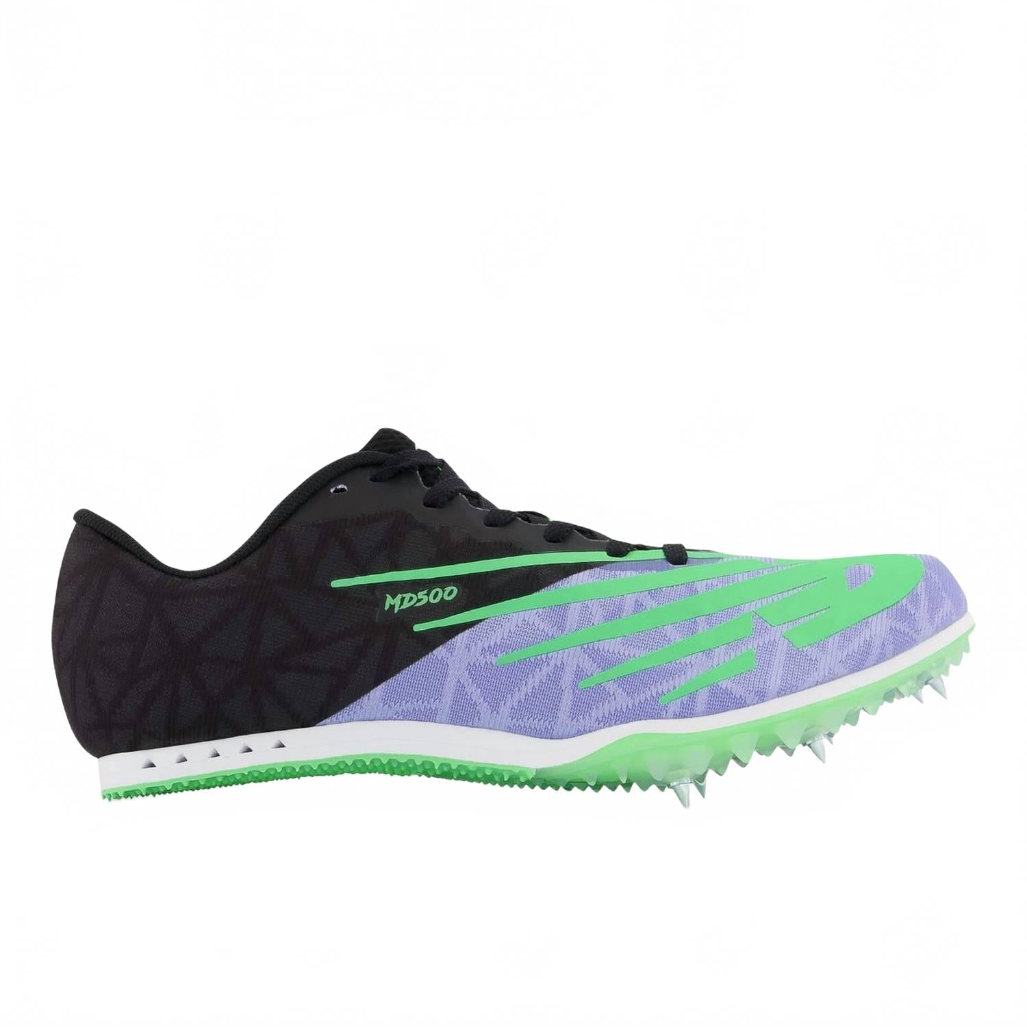 Zapatillas con clavos de hombre color violeta