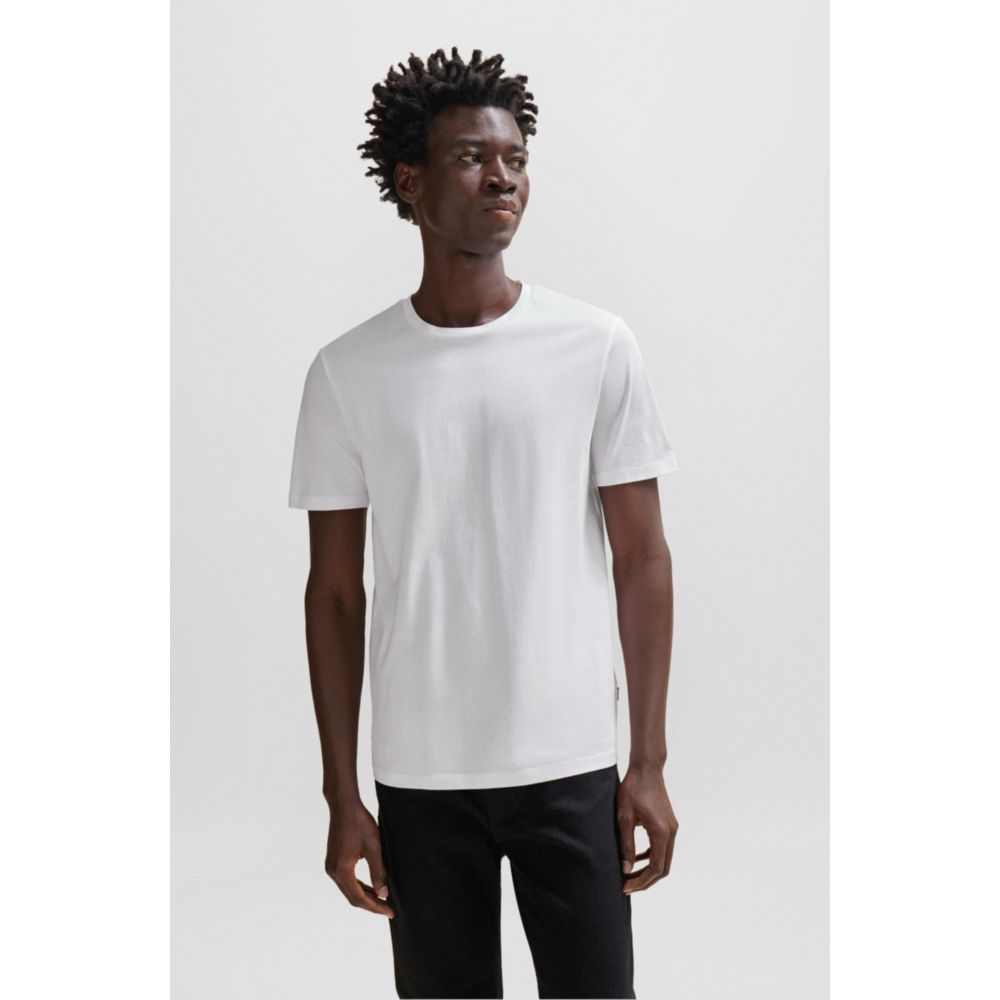Camiseta de algodón de corte ajustado