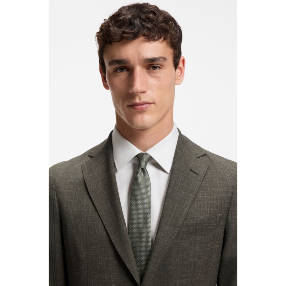 Corbata de mezcla de seda