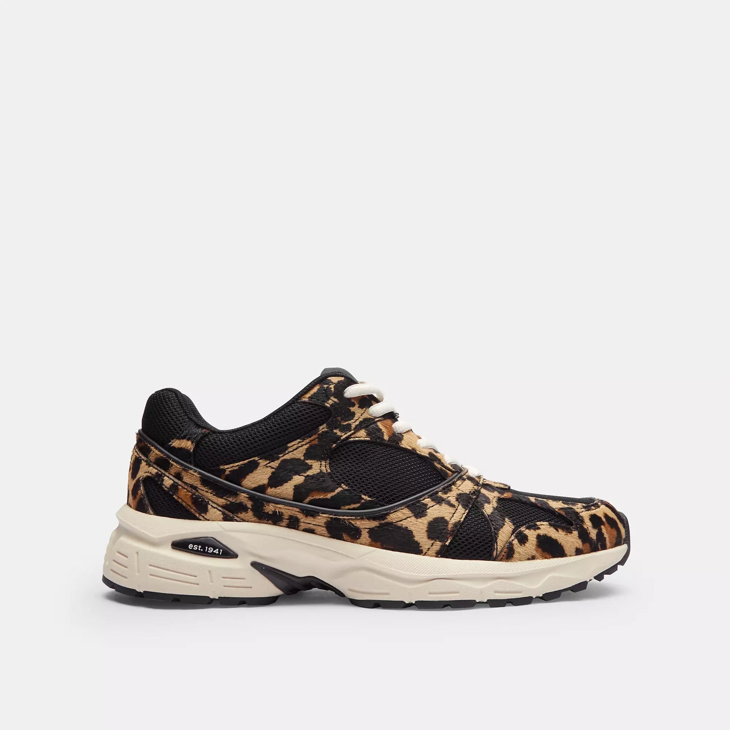 Coach Outlet Tenis Deportivo con Estampado de Leopardo