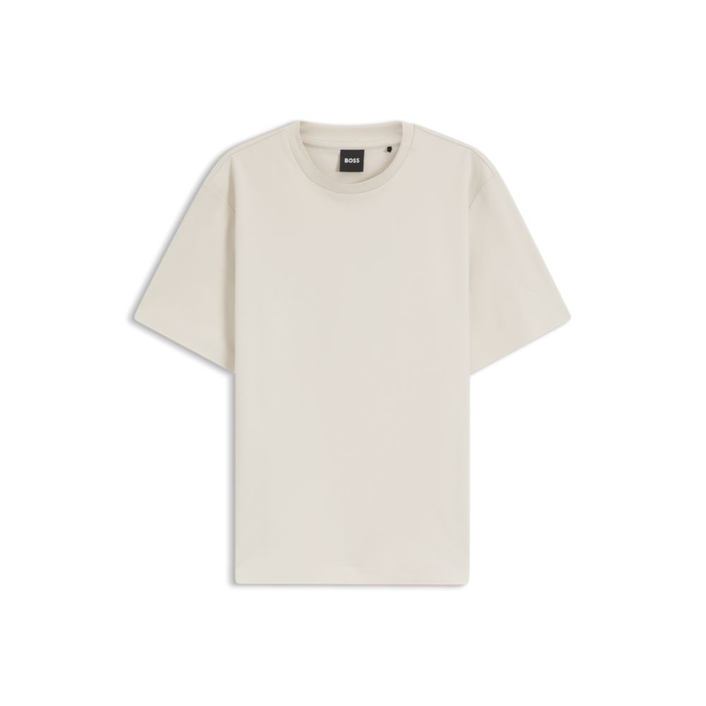 Camiseta de algodón de corte amplio