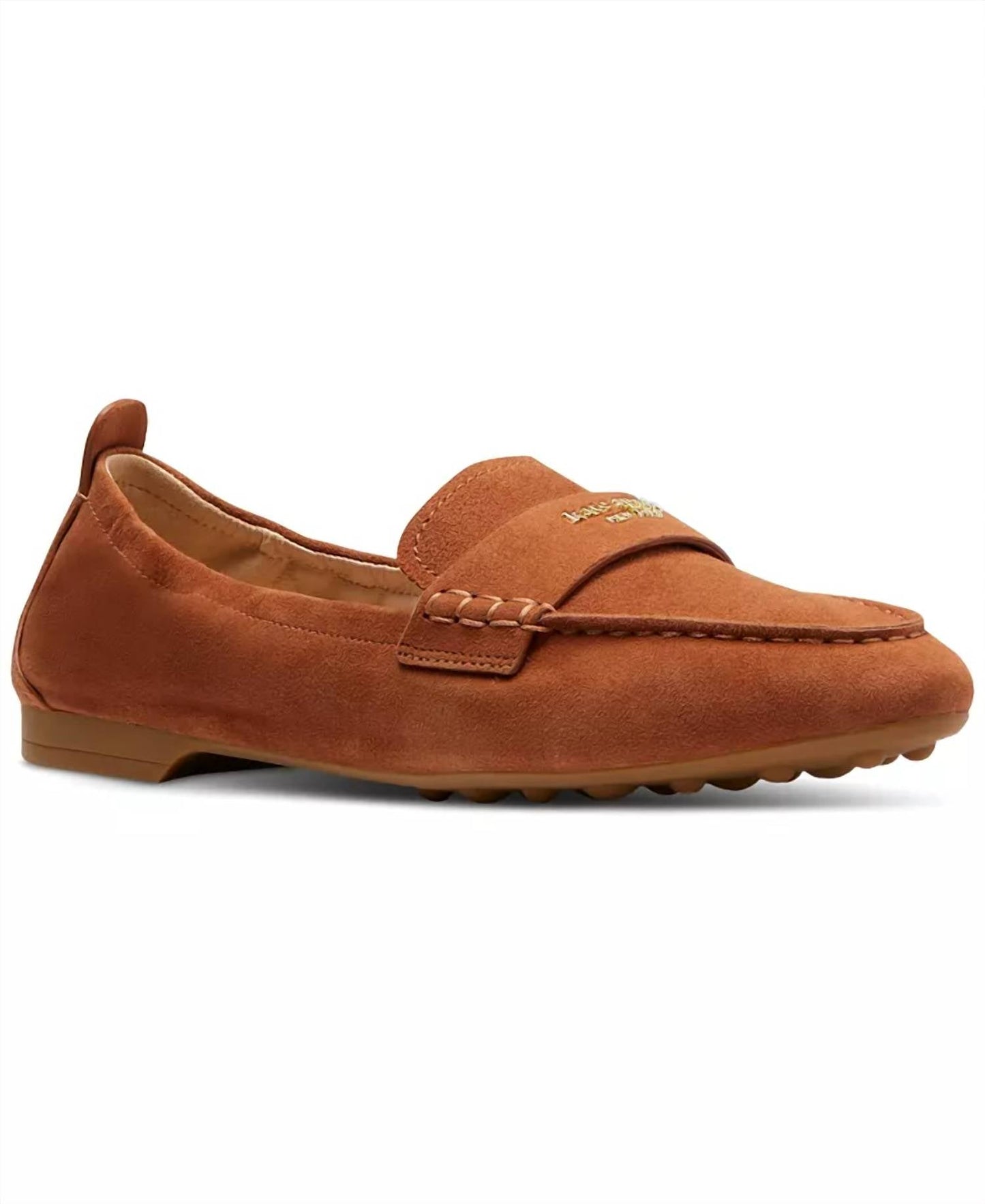 Mocasines de mujer de gamuza