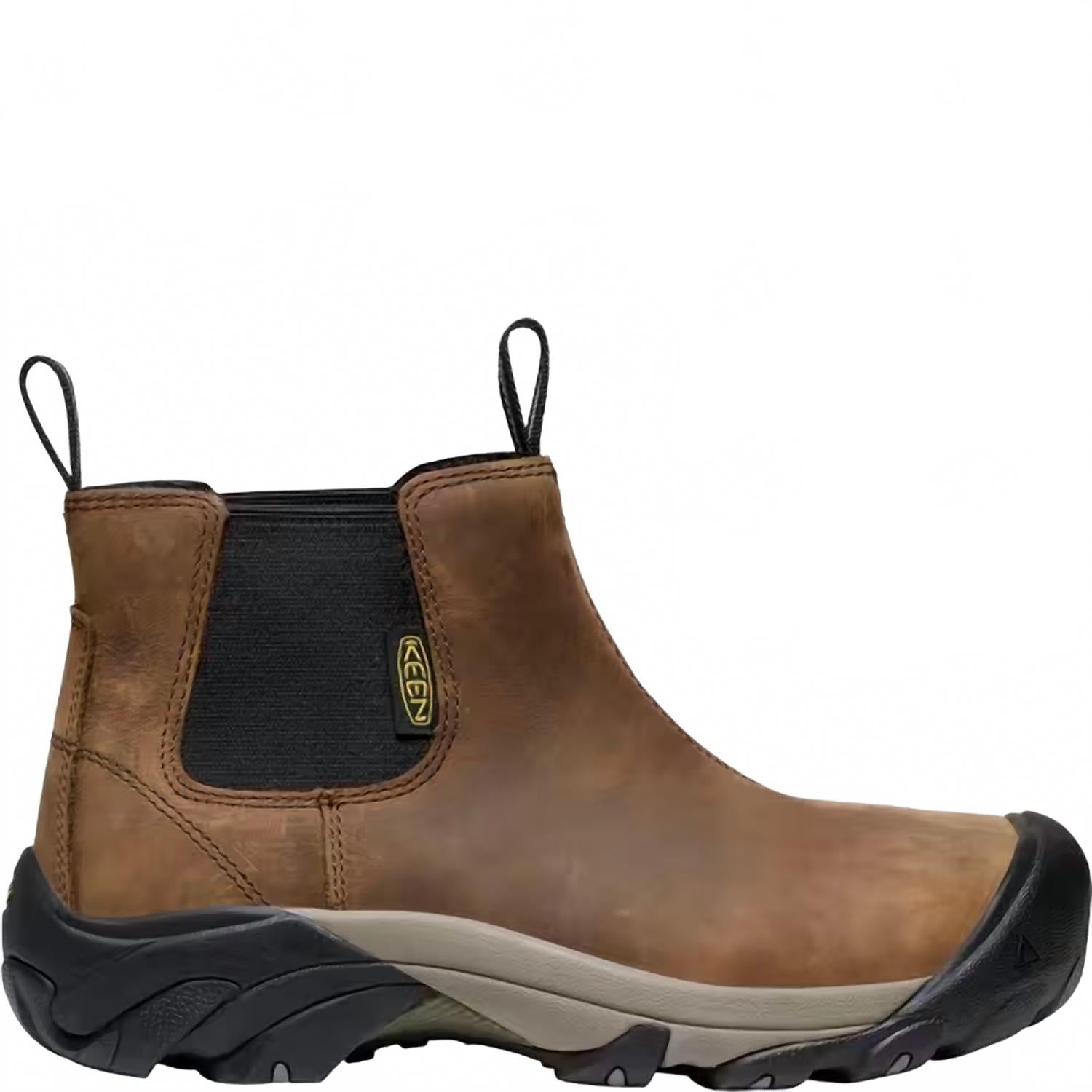 Botas de hombre color café