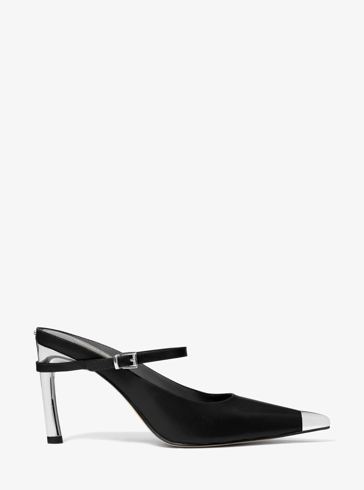 Zapatos destalonados de cuero