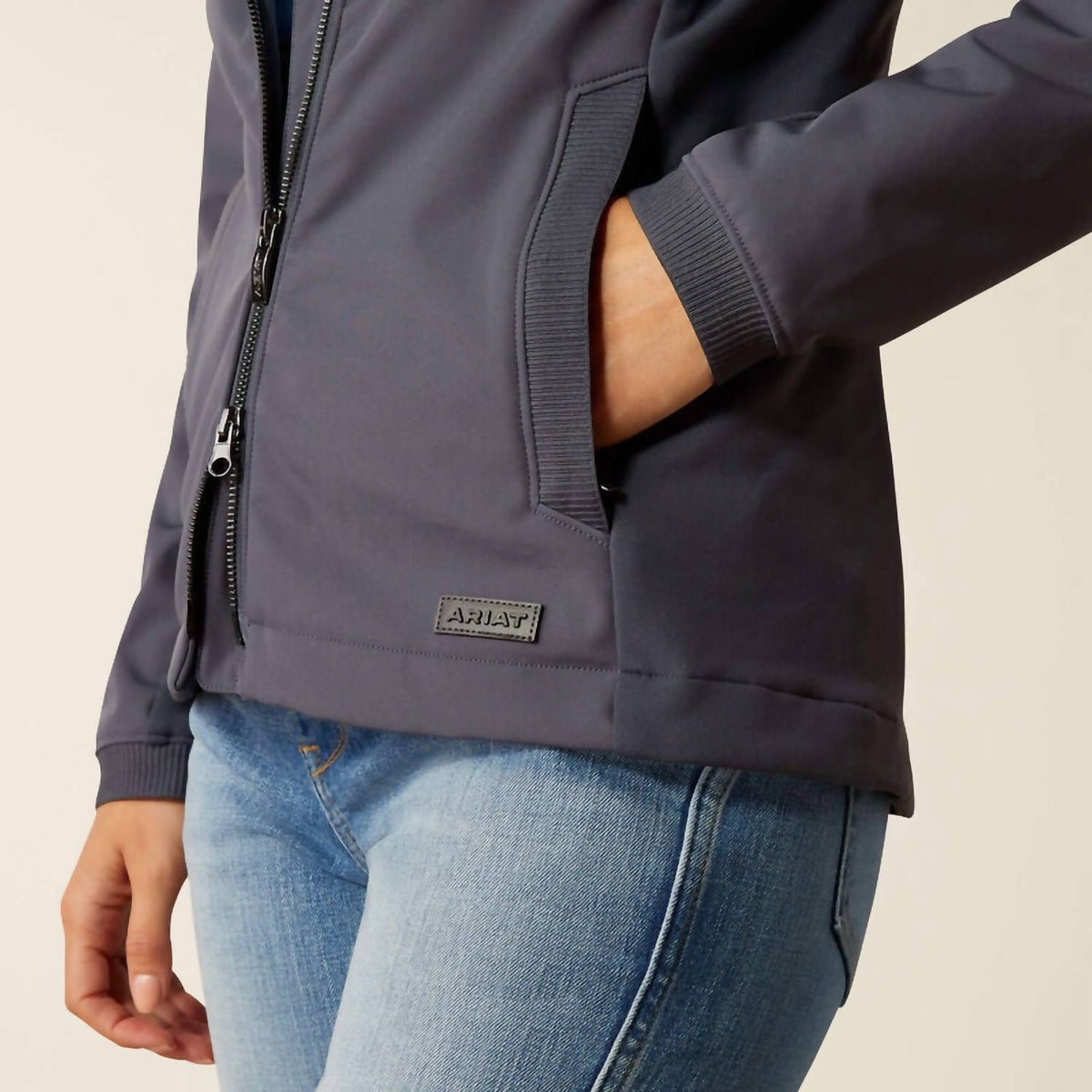 Chaqueta color azul