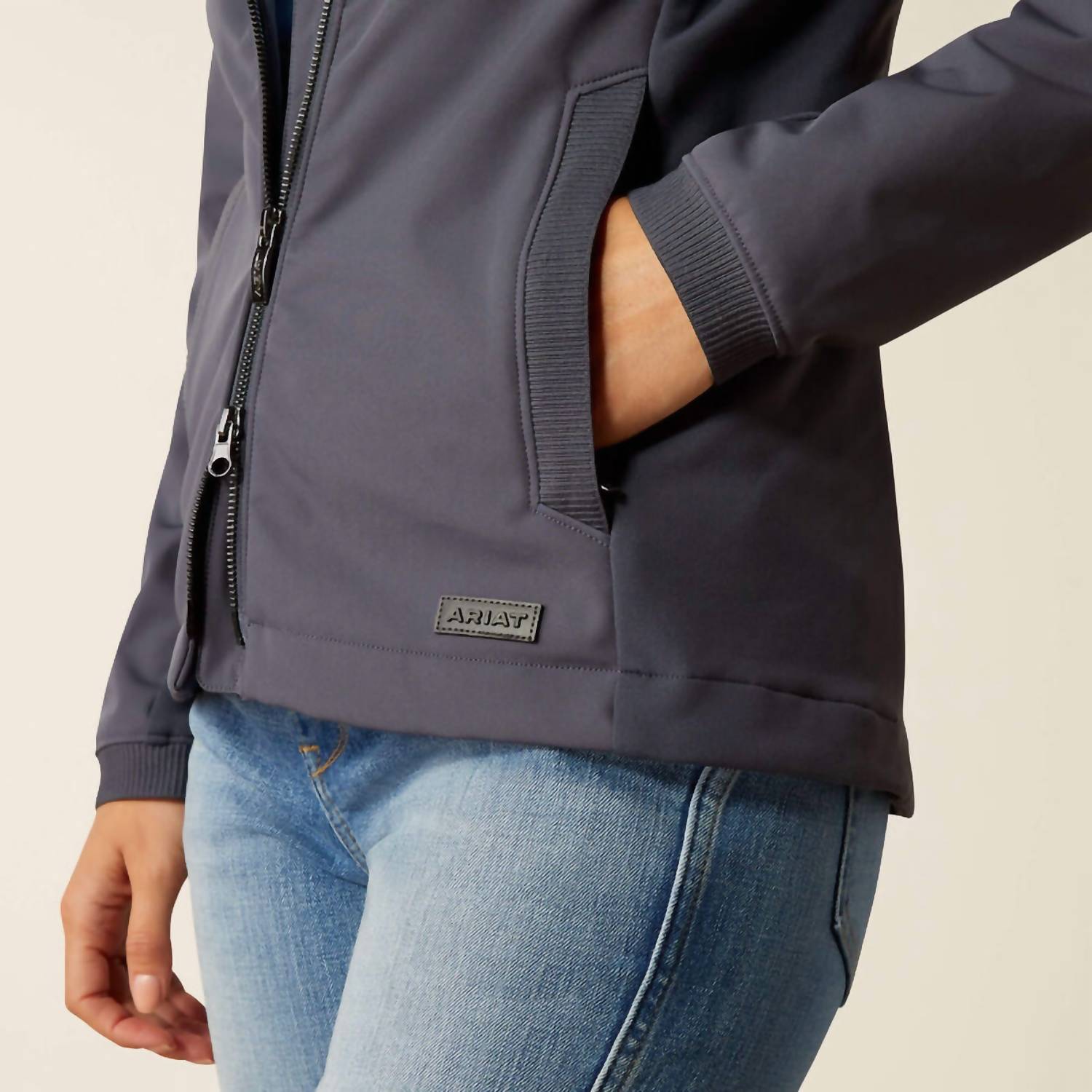 Chaqueta color azul