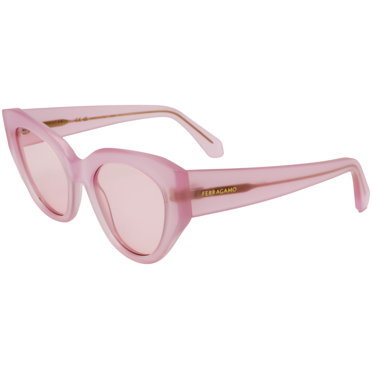 Montura para gafas de mujer 55 mm color rosado