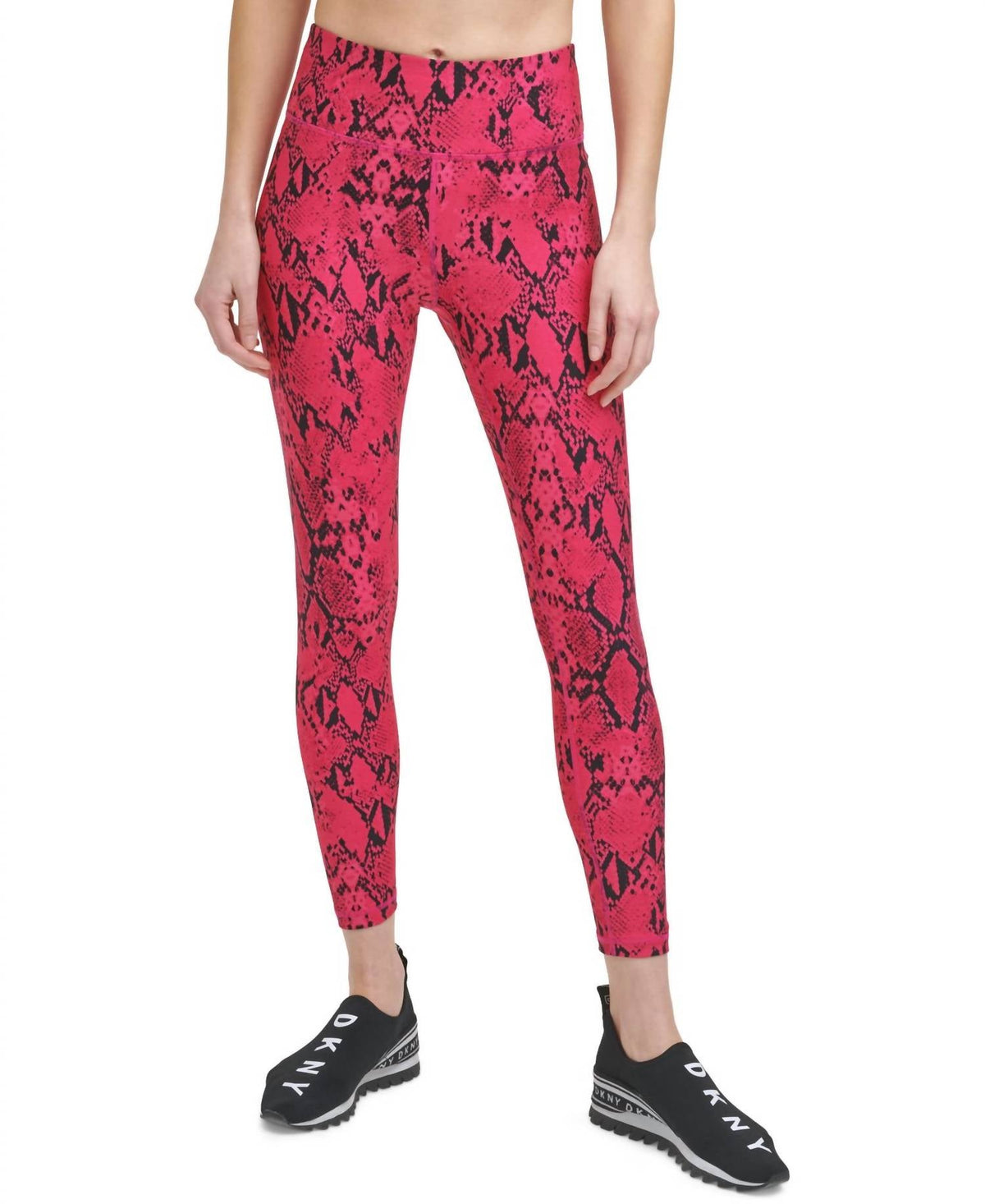 Leggings de tiro alto con estampado animal