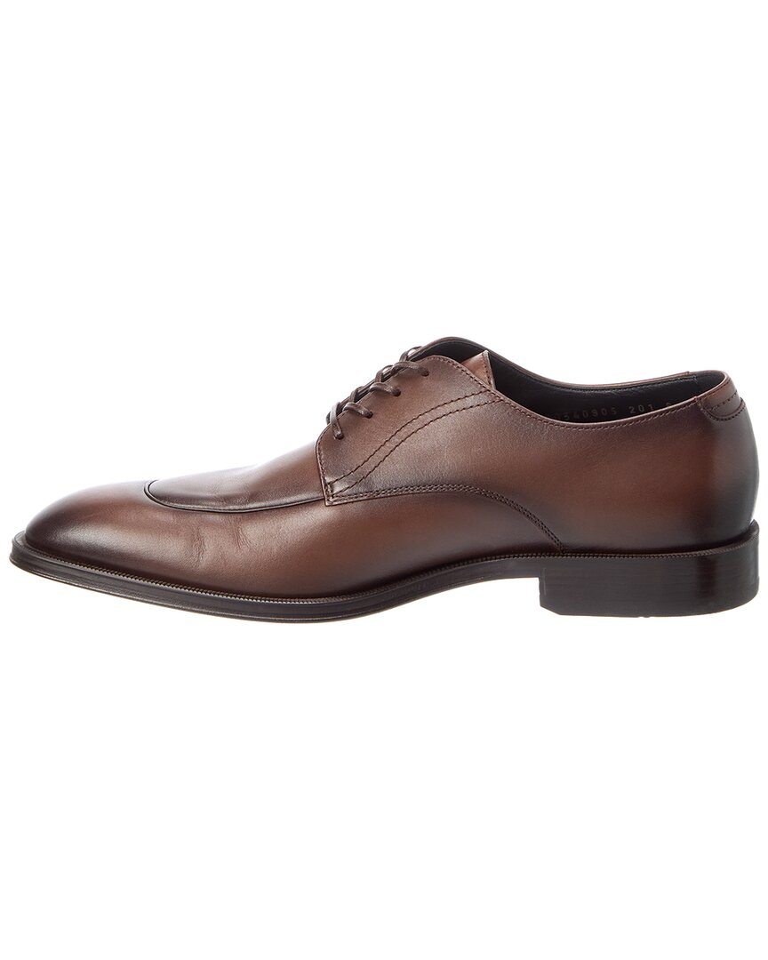 Zapatos de cordones de cuero