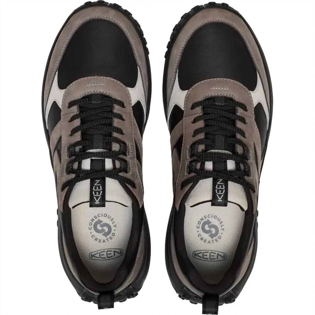 Tenis de hombre color negro y gris
