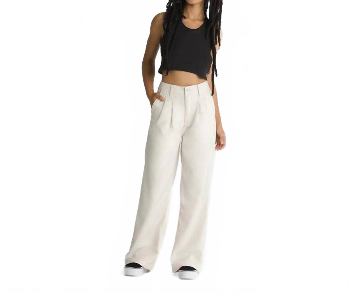 Pantalón con pliegues