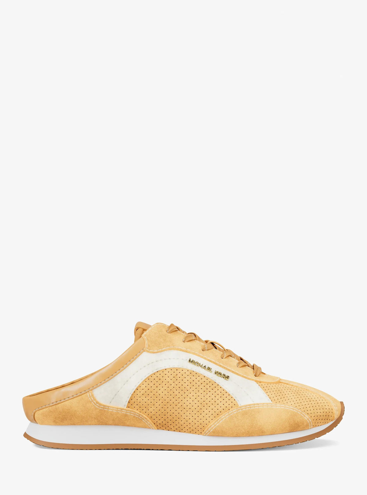 Tenis de gamuza sin cordones